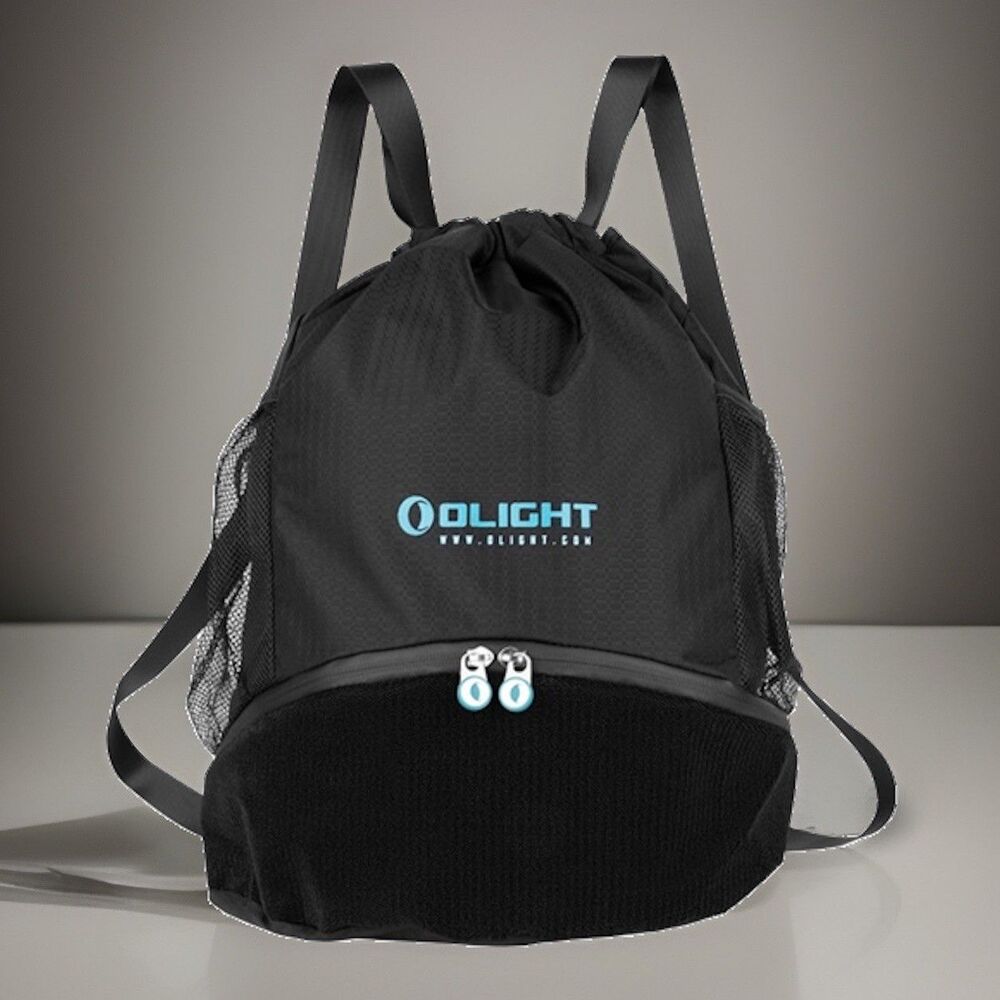 Olight Drawstring Backpack W/Patch Panel